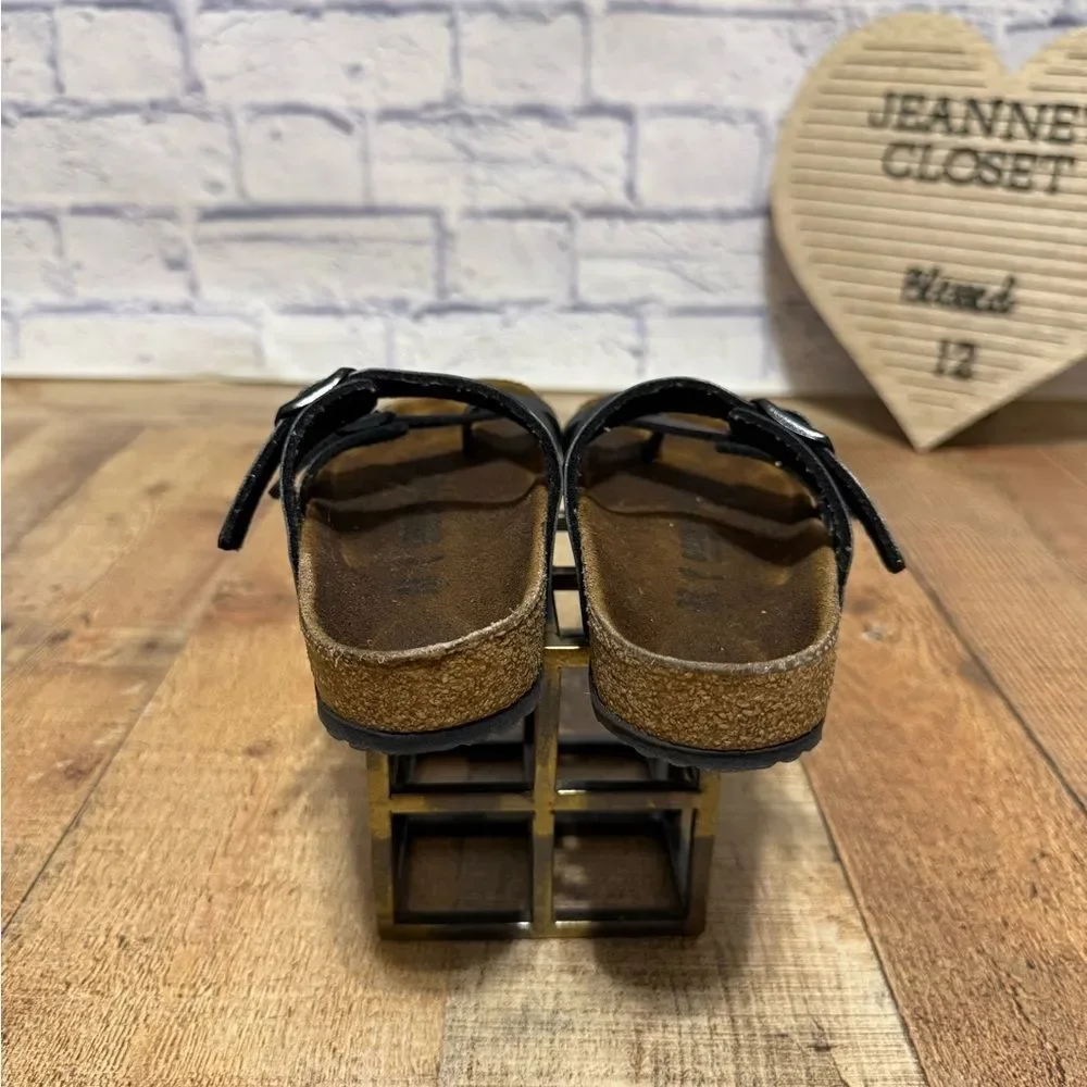 Birkenstock Mayari Sandals – Kids EU 32 / US 1 (Narrow Width) – Black